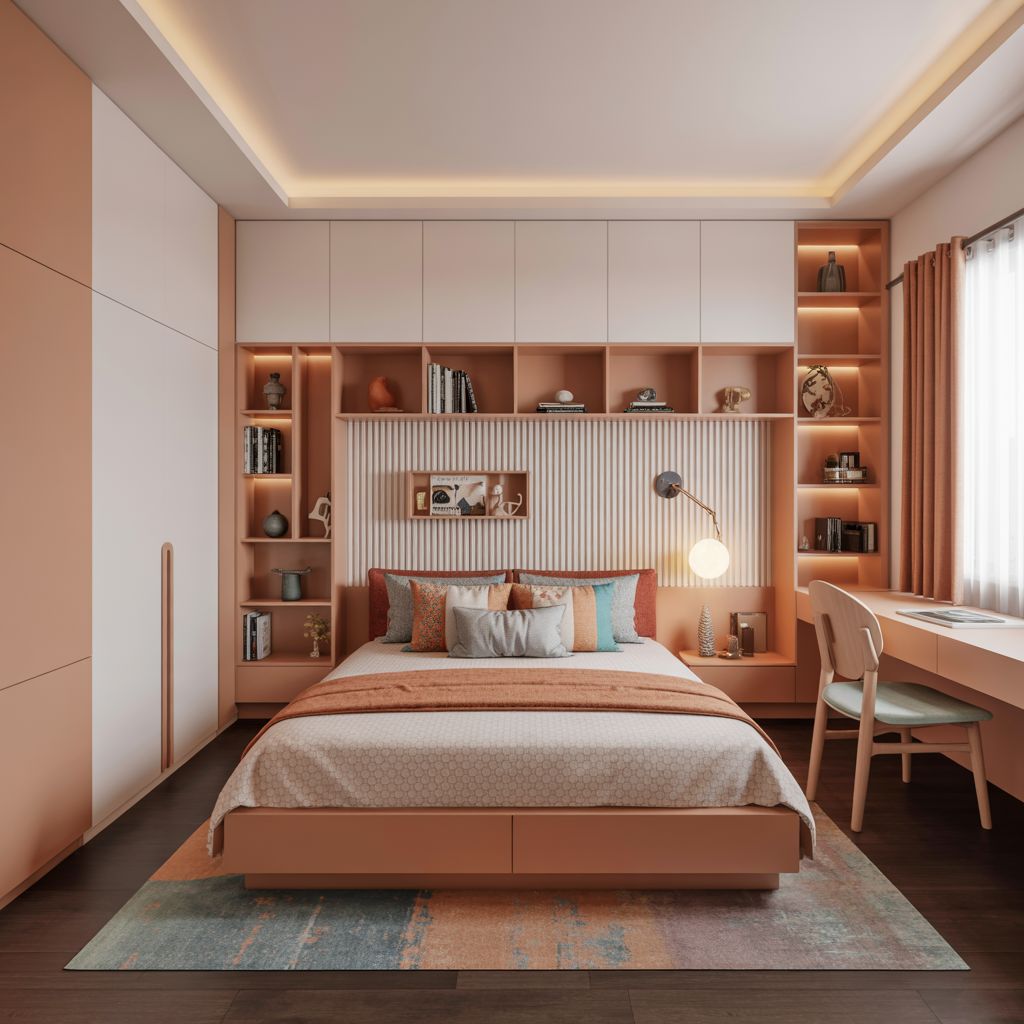 Vastu children room direction bed study India