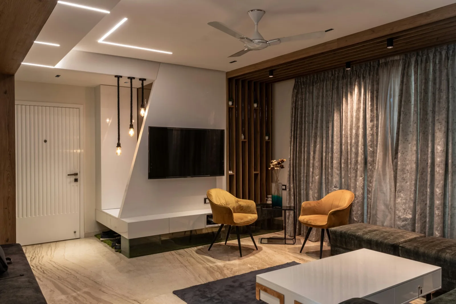 Living room interior design Chennai