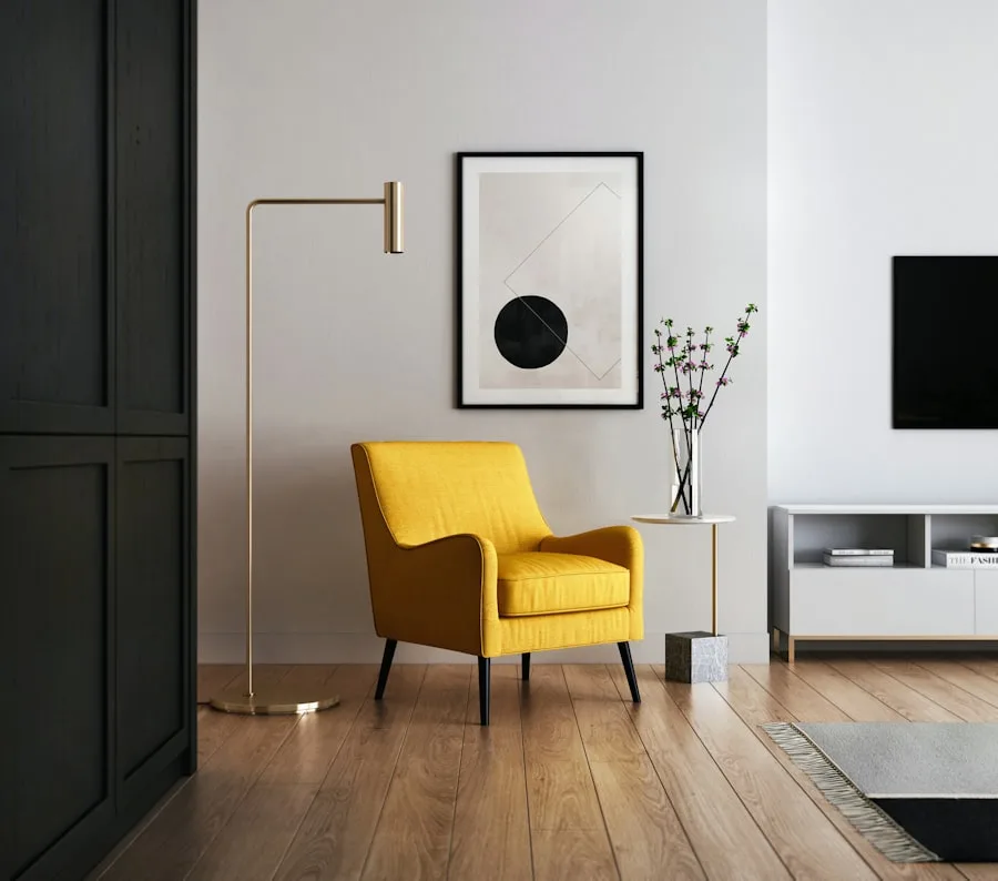 Warm Scandinavian living room Chennai